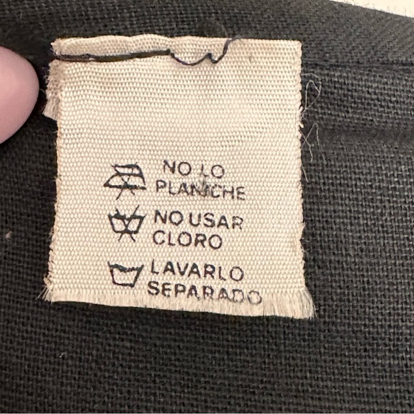 Vintage Latin American Embroidered Huipil Jacket - Folk Art Open Front Global L - Picture 13 of 14